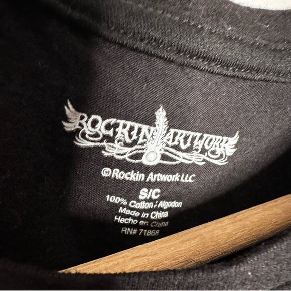 Jimi Hendrix Rockin Artwork | Cry of Love US Tour 1970 Tank Top Size Small - Picture 4 of 4